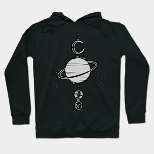 Landscape Aesthetic Space Hoodie